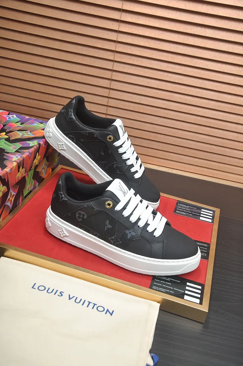 Men's shoes 💰540💶[LOUIS VUITTON] Original order price (mesh lining) new model 🍀LV Louis Vuitton * - top version of LV classic trendy shoes! Use imported original cowhide leather, cloth cowhide lining and original wear-resistant rubber outsole! High quality products! Code number 38-45 (45 is custom-made and cannot be returned or exchanged)